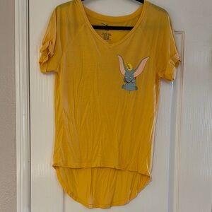 Disney Yellow Dumbo Women T-Shirt
